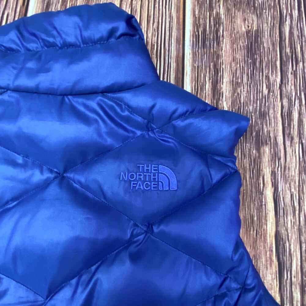 The North Face Women’s Puffer Vest Size S Purple Insulated Fall 2015 Pre-Owned - Picture 10 of 16